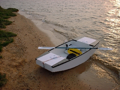 this is about the simplest and smallest kayak or canoe type boat