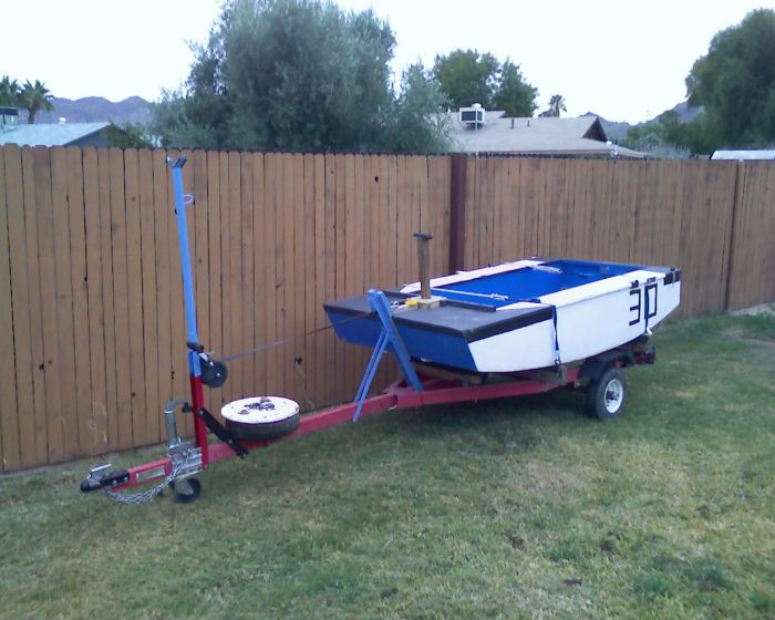  boats, but the one that sits on the trailer the most is my PDRacer