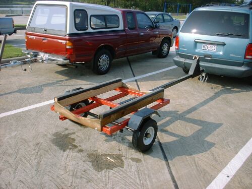 Plans for Harbor Freight Folding Utility Trailer Wooden Box 