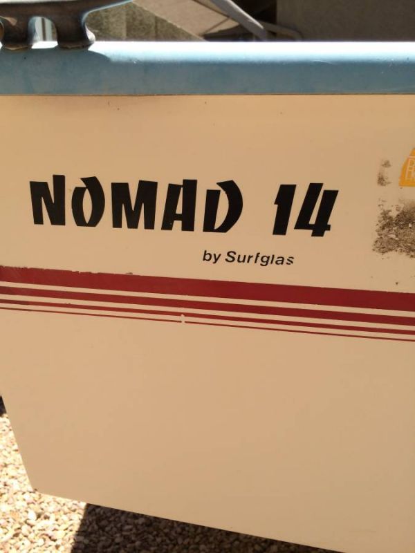 Nomad 14 Sailboat by Surfglas Inc.