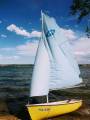 newport blue crab sailboat